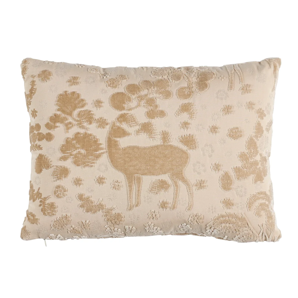 Schumacher Arbor Forest Pillow in Champagne (SO8131111)