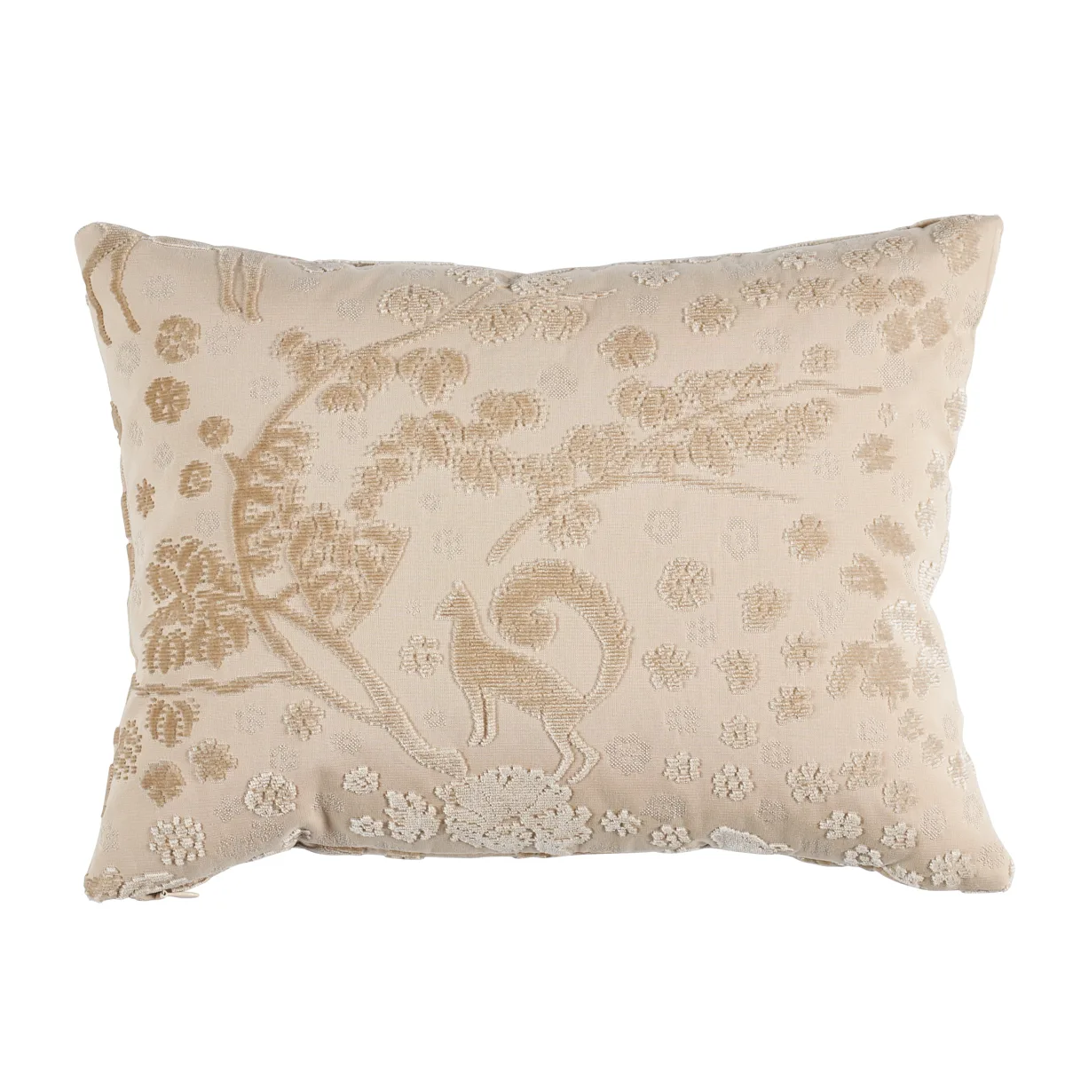 Schumacher Arbor Forest Pillow in Champagne (SO8131112)
