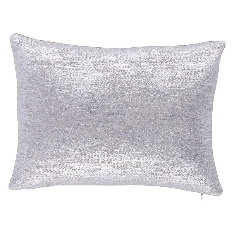 Schumacher Argento Pillow in Mercury