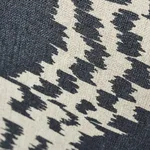 SO17609404 | Asaka Ikat Pillow - Charcoal Schumacher Asaka Ikat Pillow in Charcoal (SO17609404)