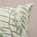 SO18215206 | Ashbee Botanical Pillow - Aqua Schumacher Ashbee Botanical Pillow in Aqua (SO18215206)