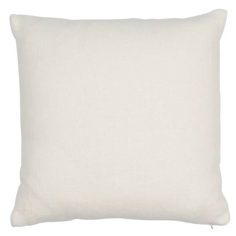 Schumacher Ashoka Pillow in Ivory & Blue
