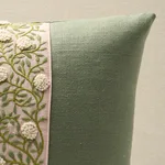 Ashoka Pillow - Leaf & Blush Schumacher Ashoka Pillow in Leaf & Blush