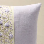 Ashoka Pillow - Lilac & Cream Schumacher Ashoka Pillow in Lilac & Cream