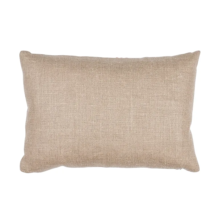 Schumacher Ashoka Pillow in Orange & Pink (SO7629111)