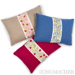 SO7629111 | Ashoka Pillow - Orange & Pink Schumacher Ashoka Pillow in Orange & Pink (SO7629111)