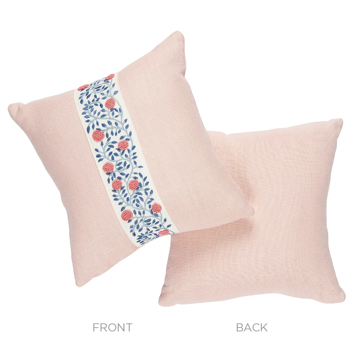 Ashoka Pillow - Rose Quartz Schumacher Ashoka Pillow in Rose Quartz