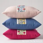 Ashoka Pillow - Rose Quartz Schumacher Ashoka Pillow in Rose Quartz