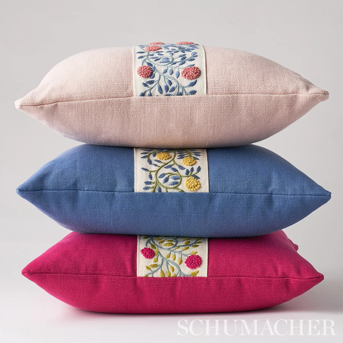 Ashoka Pillow - Rose Quartz Schumacher Ashoka Pillow in Rose Quartz