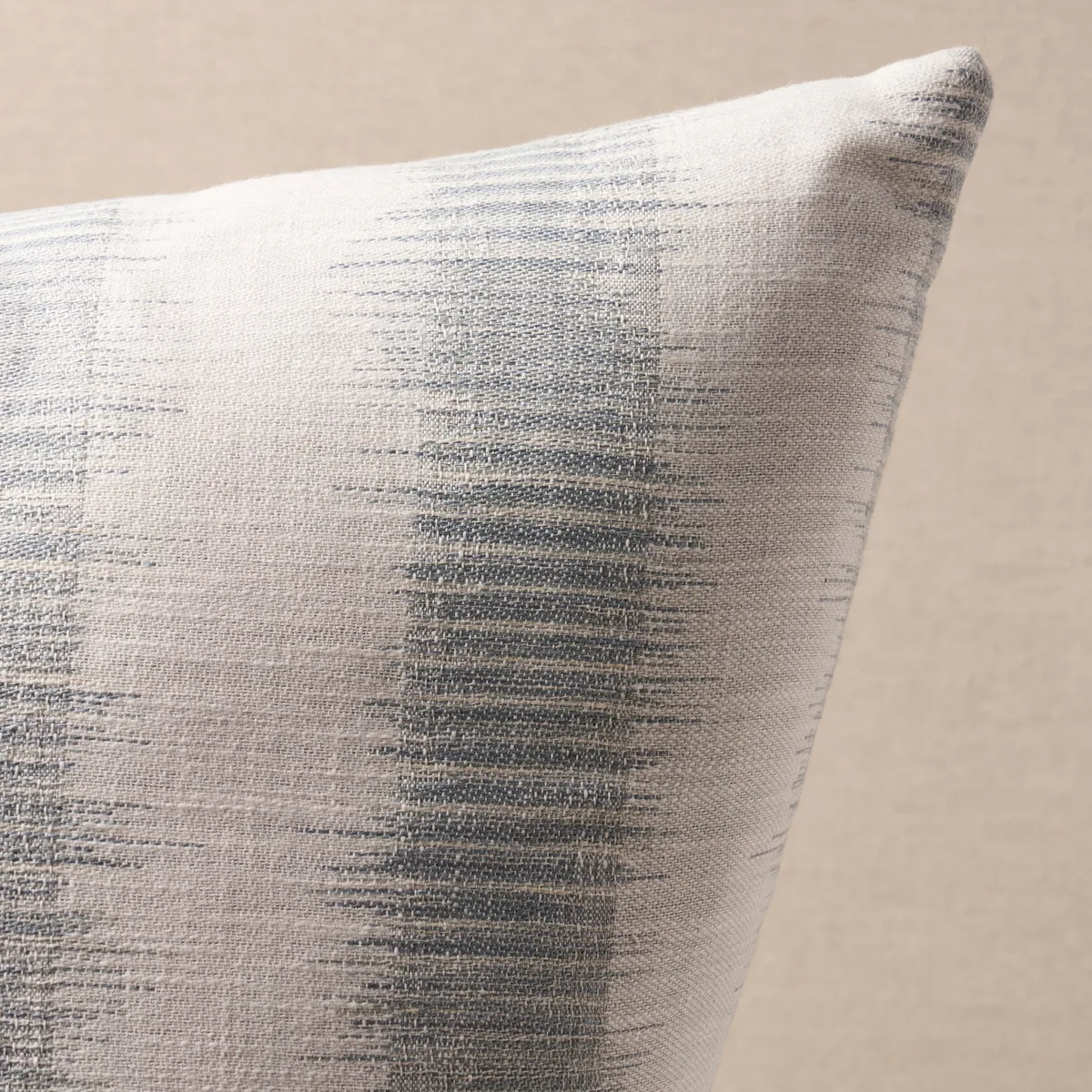 Schumacher Attleboro Ikat Pillow in Mineral (SO17781105)