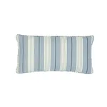 SO7137018 | Audrey Stripe Pillow - Navy Schumacher Audrey Stripe Pillow in Navy (SO7137018)