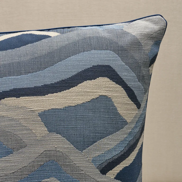 Schumacher Avala Hills Pillow in Ocean (SO8506206)