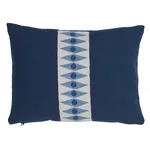 SO18122312 | Backgammon Tape Pillow - Marine Schumacher Backgammon Tape Pillow in Marine (SO18122312)