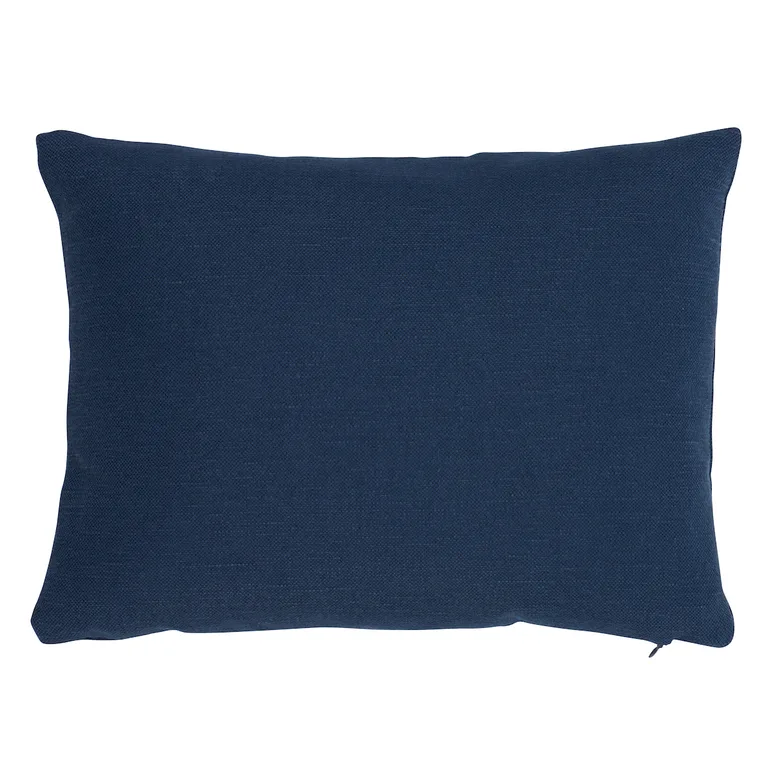 Schumacher Backgammon Tape Pillow in Marine (SO18122312)