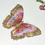 SO17872013 | Baudin Butterfly Chintz Pillow - Blush Schumacher Baudin Butterfly Chintz Pillow in Blush (SO17872013)