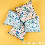 SO18159006 | Beasts Pillow - Multi on Ivory Schumacher Beasts Pillow in Multi on Ivory (SO18159006)