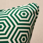 Schumacher Bees Knees I/O Pillow in Emerald