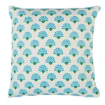 Bellini I/O Pillow - Lagoon Schumacher Bellini I/O Pillow in Lagoon