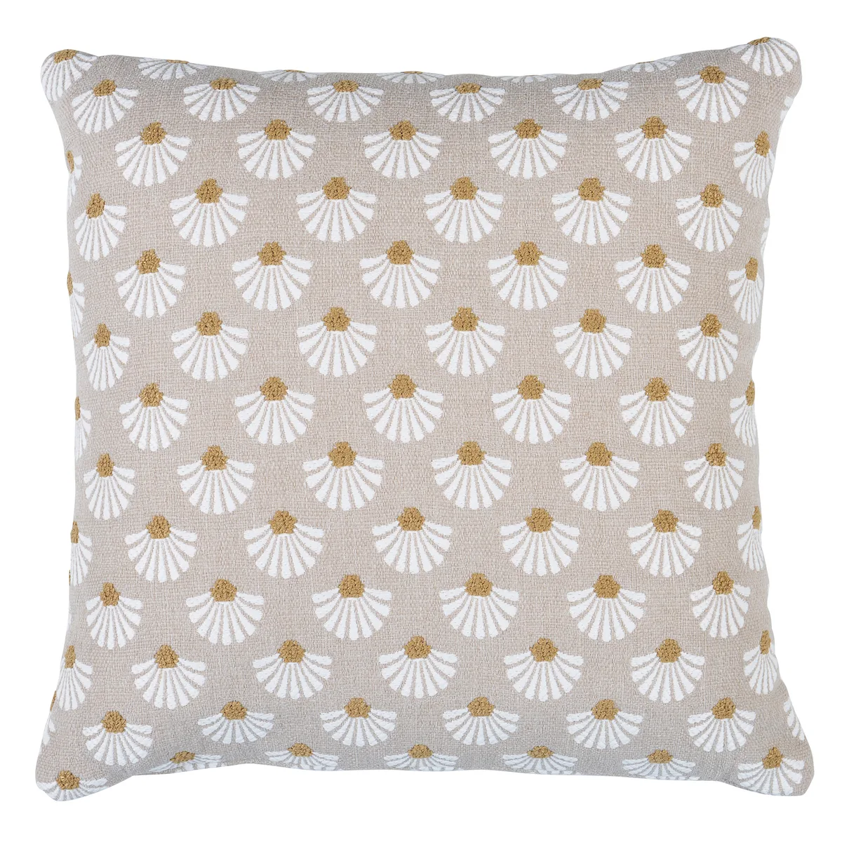 Schumacher Bellini I/O Pillow in Sand