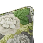 SO17587204 | Bermuda Blossoms Pillow - Slate Schumacher Bermuda Blossoms Pillow in Slate (SO17587204)