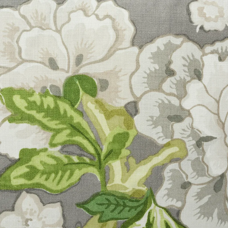 SO17587204 | Bermuda Blossoms Pillow - Slate Schumacher Bermuda Blossoms Pillow in Slate (SO17587204)