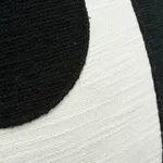 SO7569005 | Binary Embroidery Pillow - Black Schumacher Binary Embroidery Pillow in Black (SO7569005)