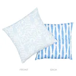 SO17921205 | Bird & Bee + Fern Pillow - Sky Schumacher Bird & Bee + Fern Pillow in Sky (SO17921205)