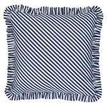 Brigitte Stripe Pillow - Navy Schumacher Brigitte Stripe Pillow in Navy