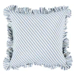 Brigitte Stripe Pillow - Sky Schumacher Brigitte Stripe Pillow in Sky