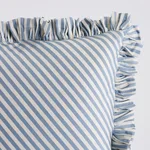 Brigitte Stripe Pillow - Sky Schumacher Brigitte Stripe Pillow in Sky