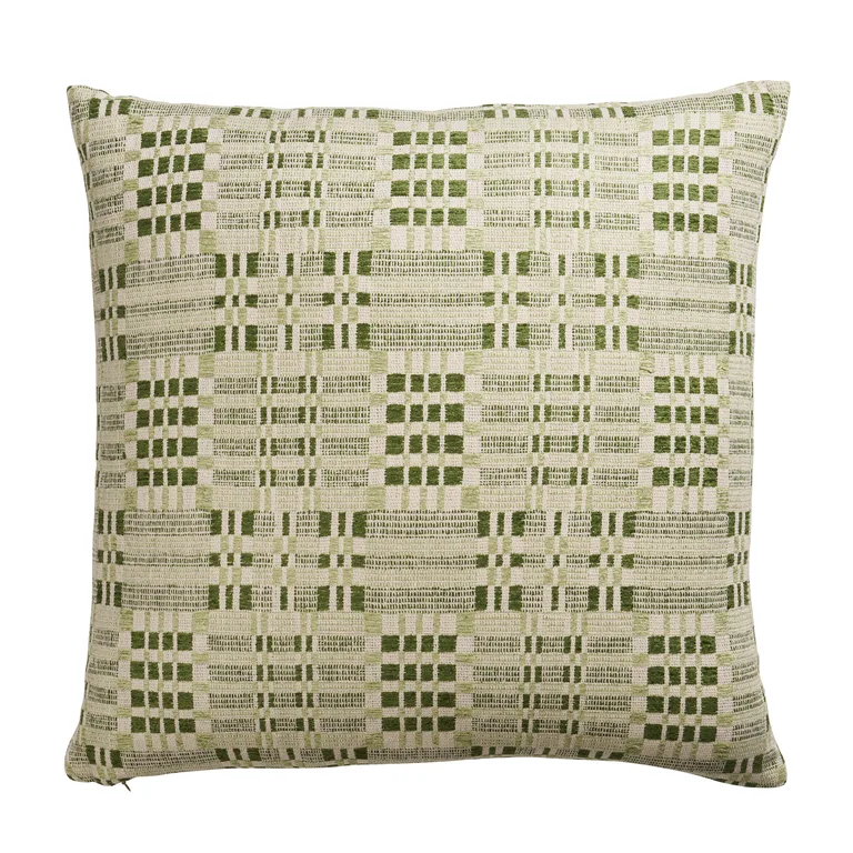 Schumacher Brimfield Pillow in Leaf