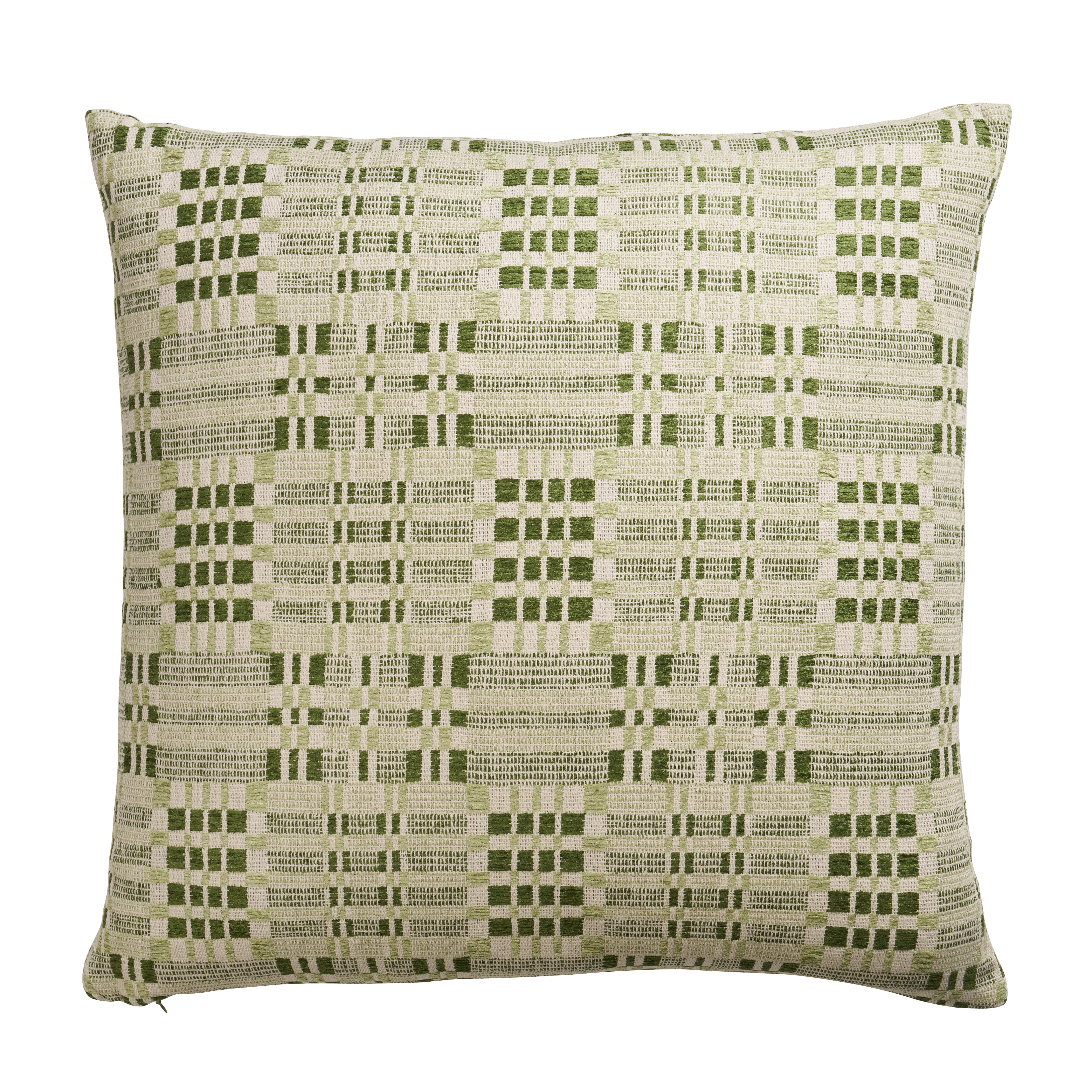 Schumacher Brimfield Pillow in Leaf