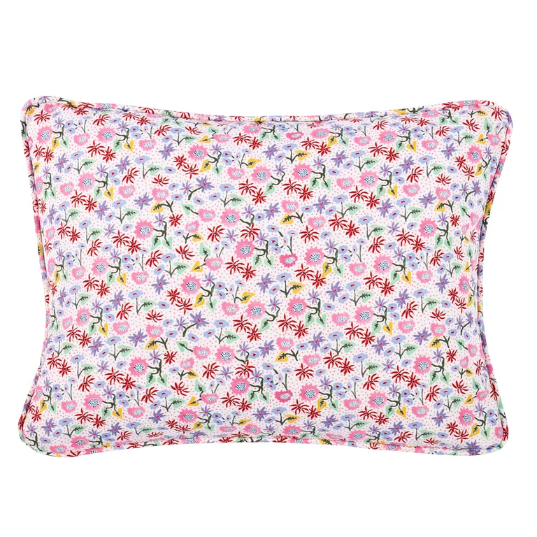 Schumacher Calico Pillow in Spezzatura (SO18017012)