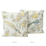 Campagne Pillow - Cadet & Citron Schumacher Campagne Pillow in Cadet & Citron