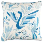 SO18085106 | Canopy Pillow - Blue Birds Schumacher Canopy Pillow in Blue Birds (SO18085106)