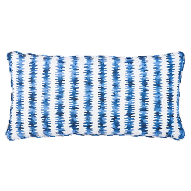 Schumacher Cardiogram Pillow in Blue