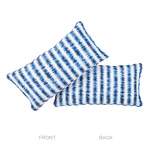 Cardiogram Pillow - Blue Schumacher Cardiogram Pillow in Blue