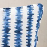Cardiogram Pillow - Blue Schumacher Cardiogram Pillow in Blue