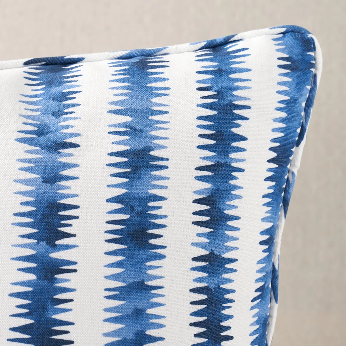 Cardiogram Pillow - Blue Schumacher Cardiogram Pillow in Blue