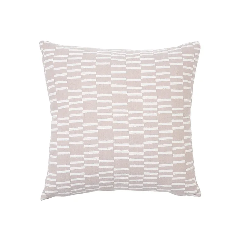 Schumacher Cedar Tree Neck Pillow in Clay
