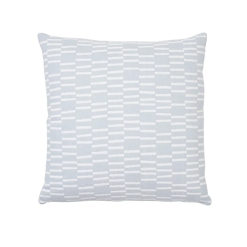 Schumacher Cedar Tree Neck Pillow in Sky