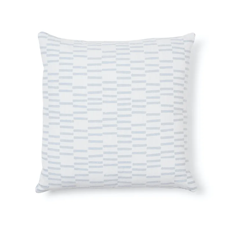 Cedar Tree Neck Pillow - Sky Schumacher Cedar Tree Neck Pillow in Sky