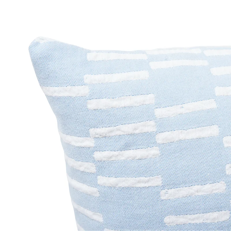 Cedar Tree Neck Pillow - Sky Schumacher Cedar Tree Neck Pillow in Sky