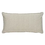 SO18144118 | Centipede Stripe Pillow - Pumice Schumacher Centipede Stripe Pillow in Pumice (SO18144118)