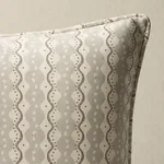 SO18144118 | Centipede Stripe Pillow - Pumice Schumacher Centipede Stripe Pillow in Pumice (SO18144118)