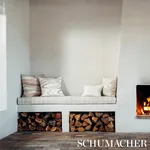 SO18162006 | Chandler Warp Print Pillow - Sienna Schumacher Chandler Warp Print Pillow in Sienna (SO18162006)