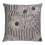 SO18254206 | Chaney Floral Stripe Pillow - Carbon Schumacher Chaney Floral Stripe Pillow in Carbon (SO18254206)