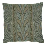 SO5077606 | Chatelaine Paisley Pillow - Jade Schumacher Chatelaine Paisley Pillow in Jade (SO5077606)