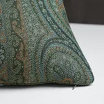 SO5077606 | Chatelaine Paisley Pillow - Jade Schumacher Chatelaine Paisley Pillow in Jade (SO5077606)