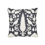 SO17356304 | Chenonceau Pillow - Charcoal Schumacher Chenonceau Pillow in Charcoal (SO17356304)